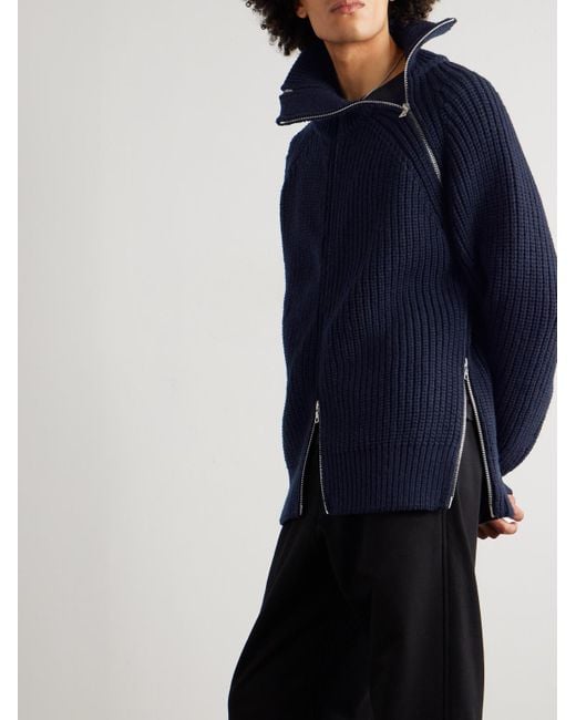 Pullover di Dries Van Noten in Blue da Uomo