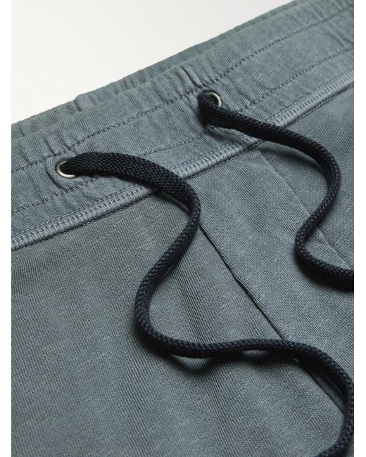 James Perse Blue Loopback Supima Cotton-Jersey Sweatpants for men