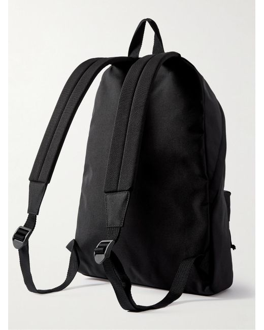Balenciaga Black Explorer Canvas Backpack for men