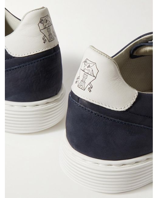 Brunello Cucinelli Blue Sneakers for men