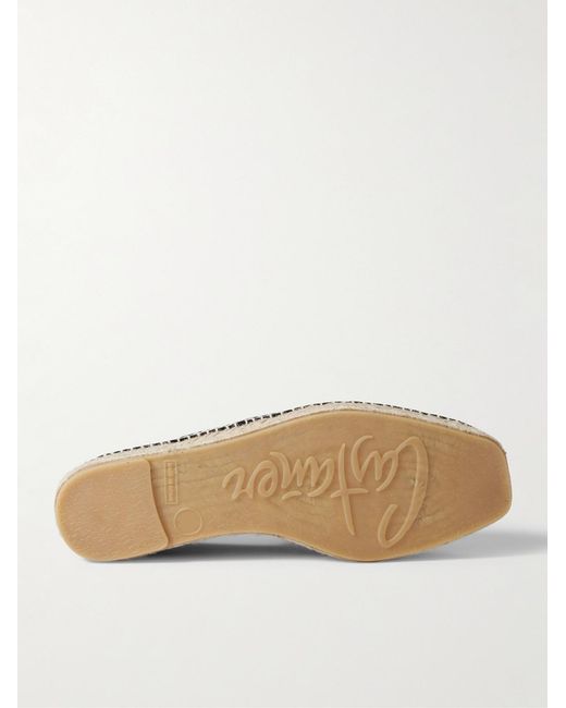 Castaner Black Pablo Canvas Espadrilles for men