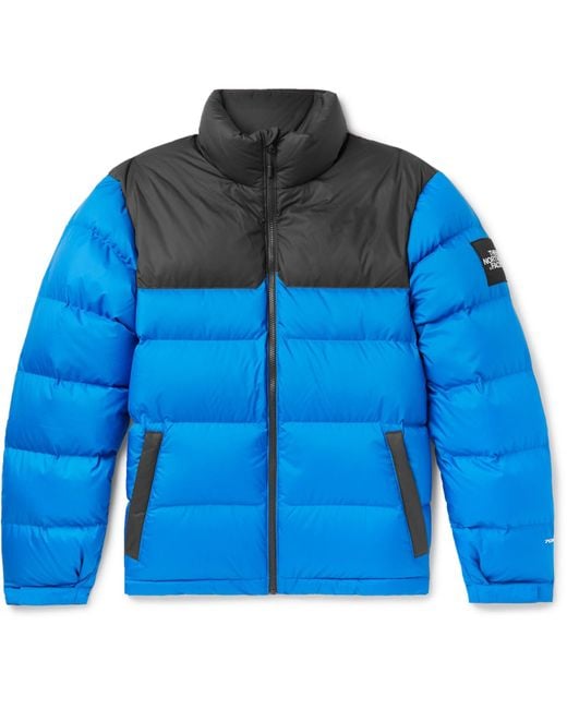The North Face Blue 1992 Nuptse Quilted Shell Down Jacket for men