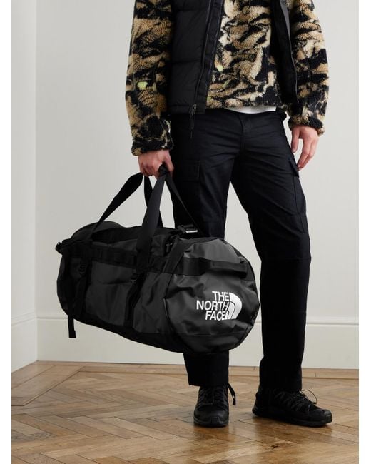 The North Face Base Camp mittelgroße Bowling-Tasche aus recyceltem Shell mit Logoprint in Black für Herren