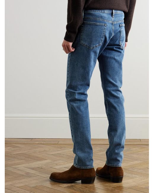 FRAME Blue L'Homme Slim-Fit Straight-Leg Jeans for men