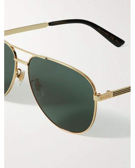 gucci aviator gold