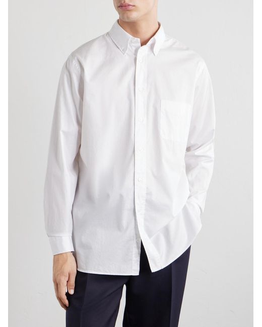 Lardini White Cotton Shirt for men