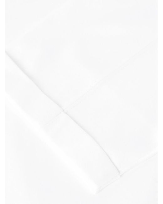 Brunello Cucinelli White Mock-neck Cotton-jersey T-shirt for men