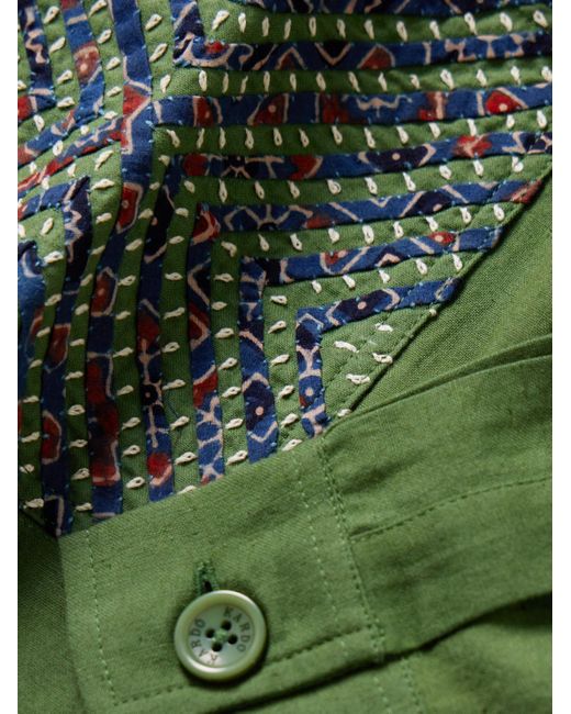 Overshirt di Kardo in Green da Uomo