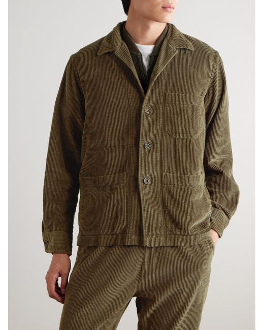 Hartford Green Petty Pat Cotton-Corduroy Jacket for men