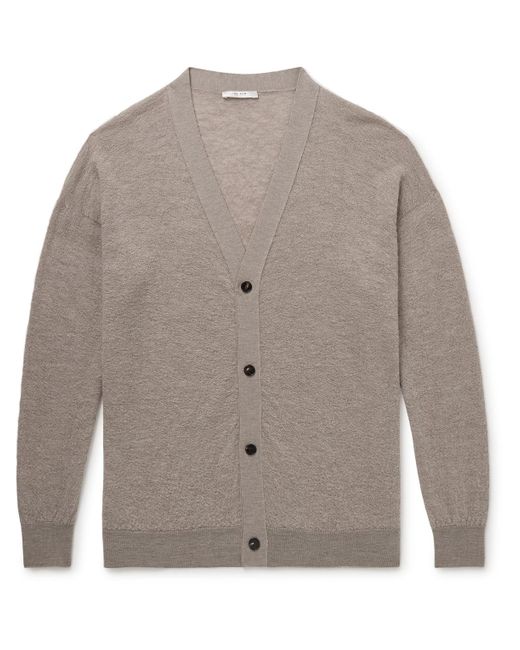 スウェット・トレーナー [The Row] Raimo Cardigan in Cashmere Raimo Cardigan Grey in Cashmere – The Row