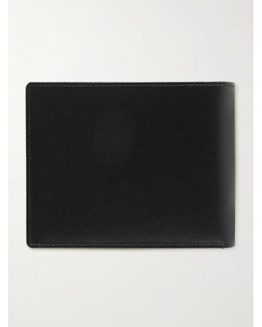 Meisterstück Leather Billfold Wallet di Montblanc in Black da Uomo