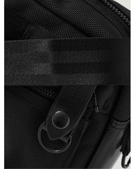 Porter-Yoshida and Co Black Heat Rubber-trimmed Nylon Messenger Bag for men