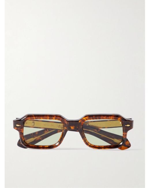 Jacques Marie Mage Multicolor Sandro Square-frame Tortoiseshell Acetate Sunglasses for men