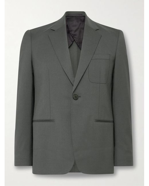 Theory Gray Lucas Ossendrijver Virgin Wool-Blend Twill Blazer for men