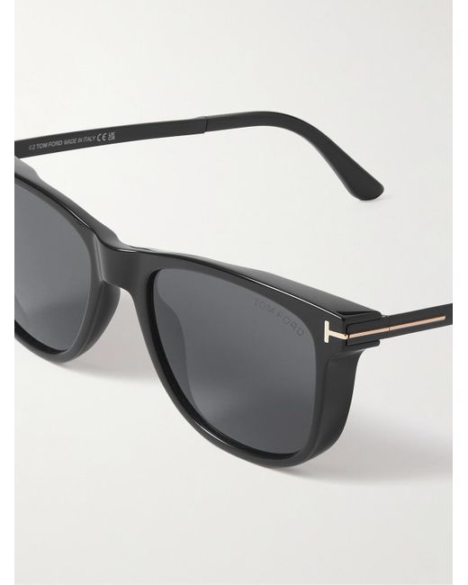 Tom Ford Gray Sinatra D-frame Acetate Sunglasses for men
