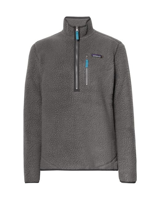 Patagonia retro pile fleece pullover sweatshirt Clearance