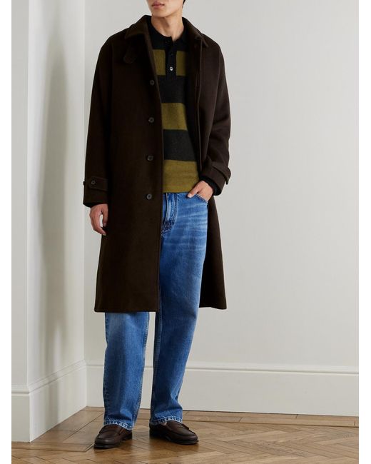 NN07 Black Gibson 8448 Woven Coat for men