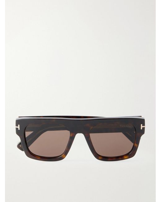 Tom Ford Multicolor Square-Frame Acetate Sunglasses for men