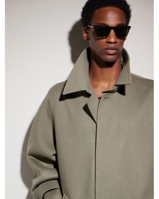 Oliver Peoples Green R-19 D-Frame Acetate And-Tone Sunglasses for men
