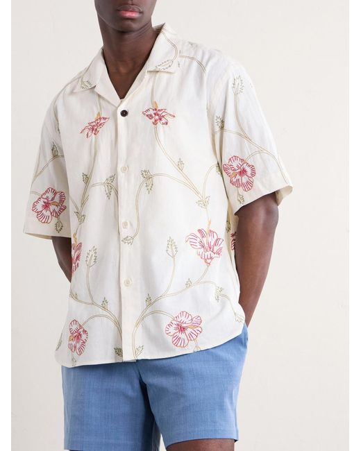 Kardo Natural Ronen Cotton Shirt for men