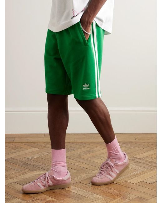 Adidas Originals Pink Bermuda Suede Sneakers for men