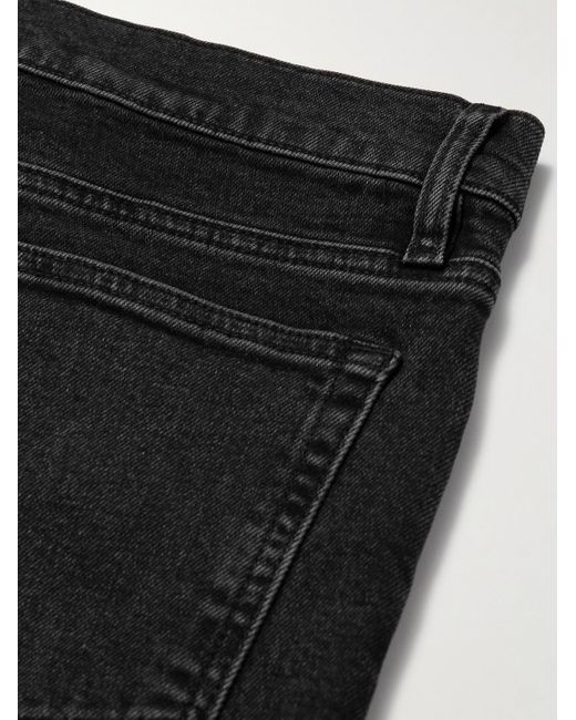 FRAME Black The Modern Straight-Leg Jeans for men