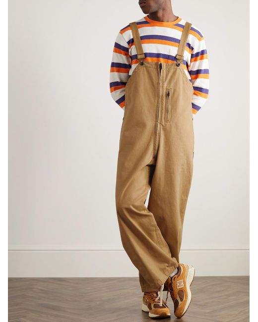 Beams Plus Cotton-canvas Overalls in Natural for Men | Lyst UK