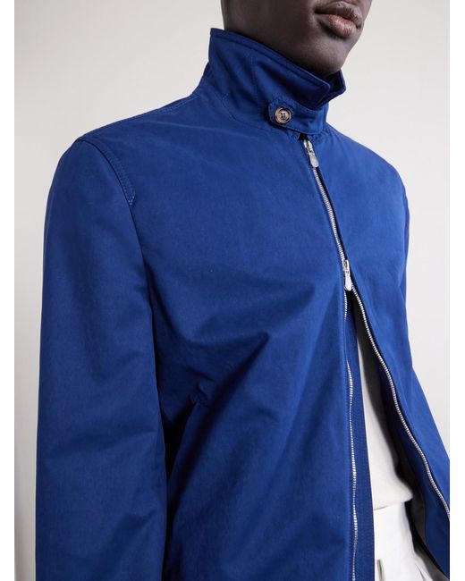 Brunello Cucinelli Blue Shell Jacket for men
