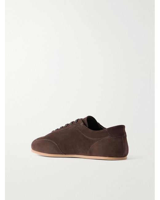 Common Projects Winter Driving Suede Sneakers in Brown für Herren