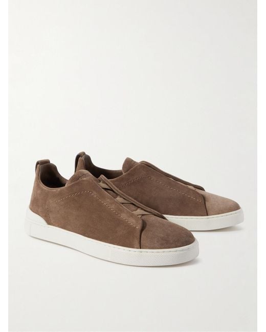 Zegna Brown Sneakers for men
