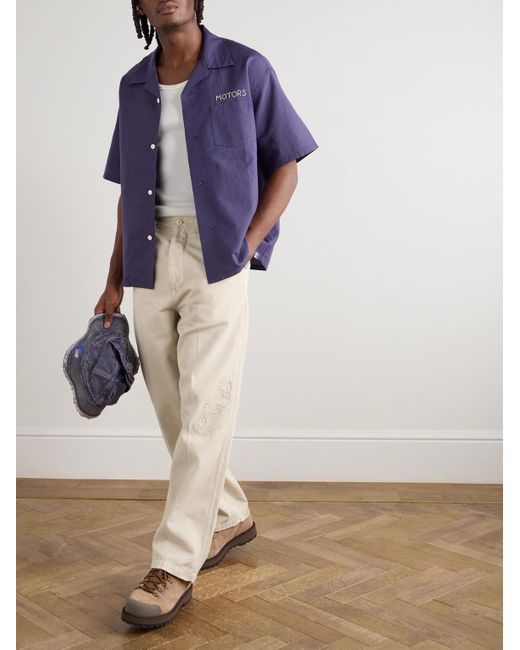 Pantaloni Chino A Gamba Dritta di Visvim in Natural da Uomo