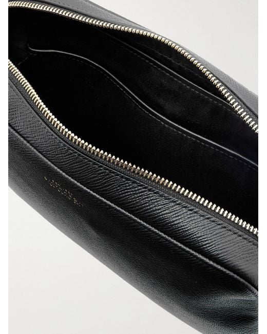 Smythson Organiser aus quergemasertem Leder in Black für Herren