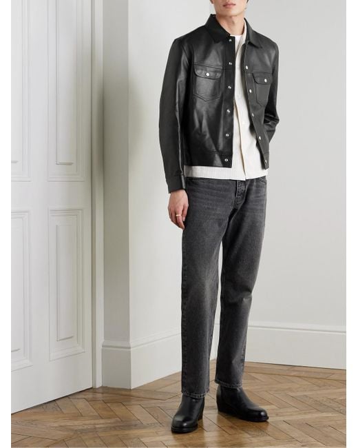 Jeans Slim-Fit A Gamba Dritta The Straight di FRAME in Blue da Uomo