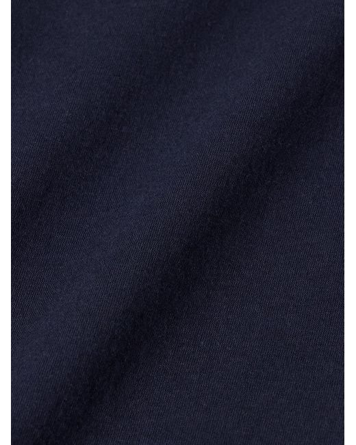 Club Monaco Polohemd aus Sea-Island-Baumwoll-Jersey in Blue für Herren