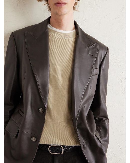 Lardini Natural Cotton Sweater for men