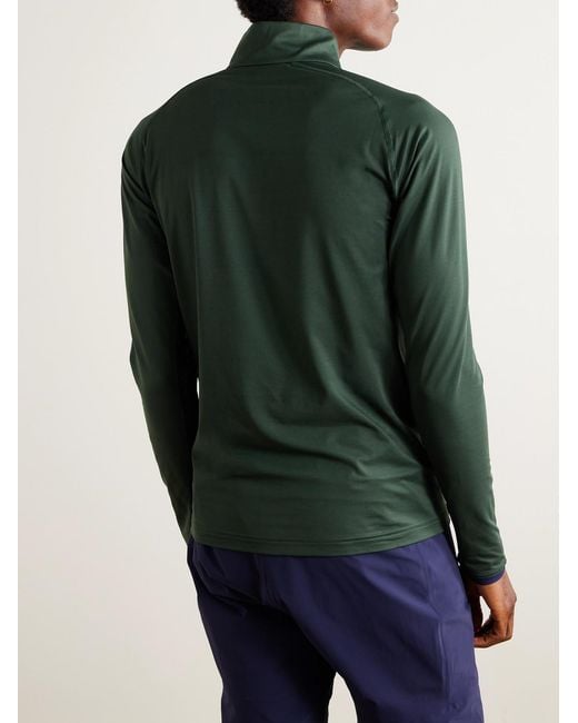 Kjus Green Feel Stretch-jersey Half-zip Ski Mid-layer for men