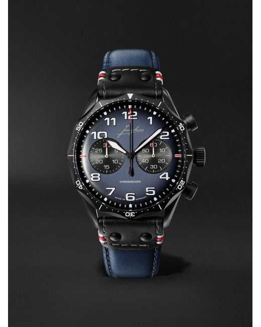 Orologio Automatico 43,3 Mm di Junghans in Black da Uomo