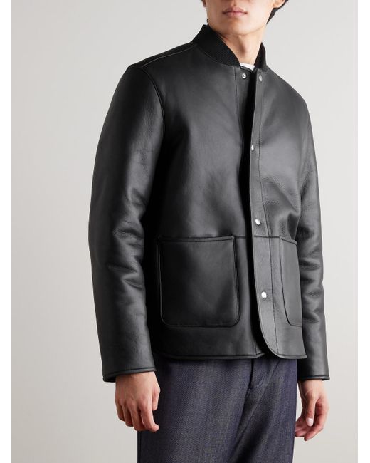 Mr P. Brown Reversible Shearling Jacket for men