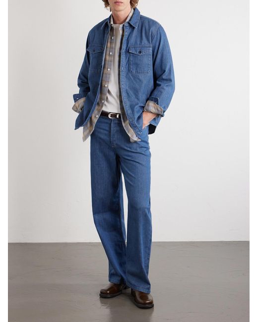 A.P.C. Blue Jean Aaron Straight-Leg Jeans for men