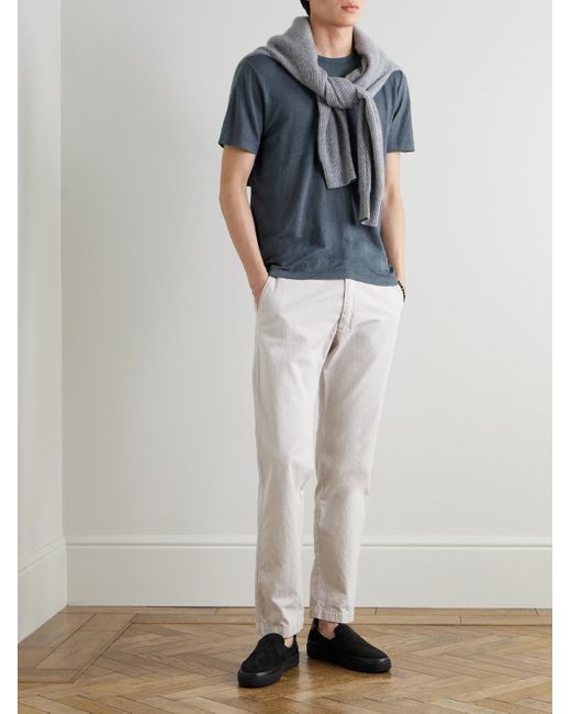 Hartford T-Shirt aus Leinen in Blue für Herren