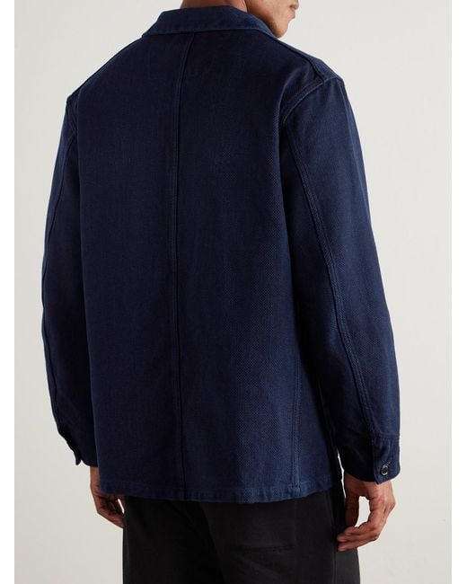 Blue Blue Japan Blue Sashiko Cotton Jacket for men