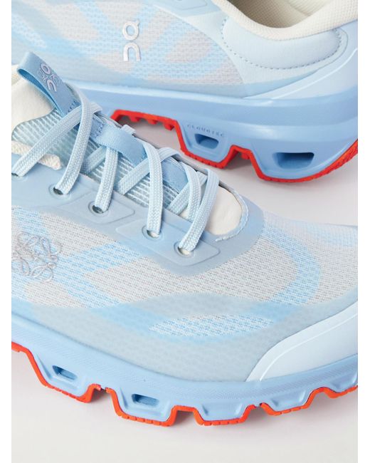 Loewe Blue On Cloudventure 2.0 Rubber-Trimmed Mesh Sneakers for men