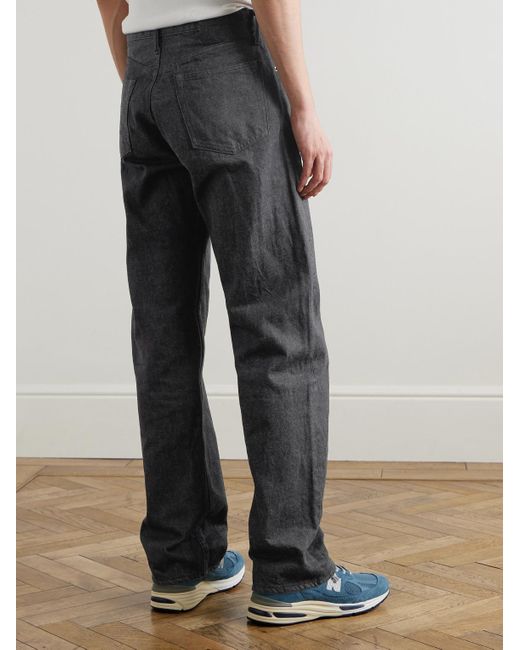 Kapital Gray Monkey Straight-leg Jeans for men
