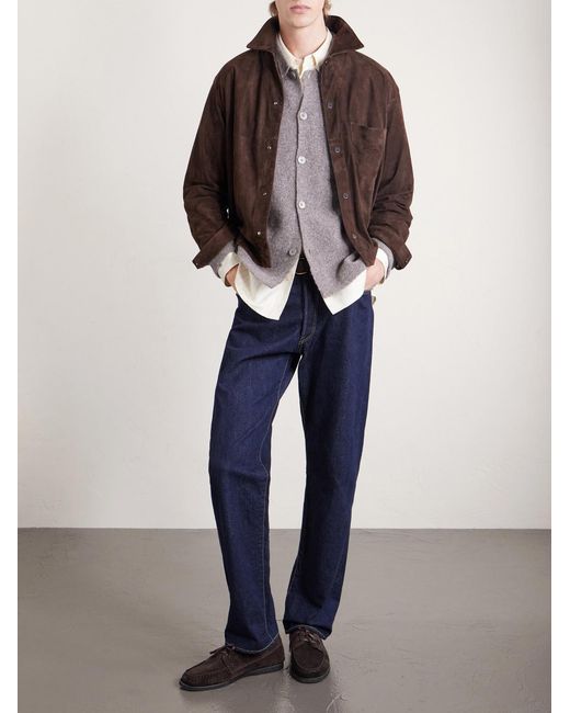 NN07 Purple Jonas 6683 Wool Cardigan for men