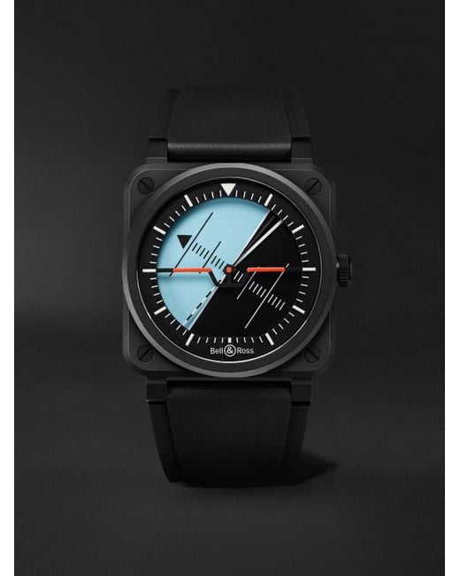 Orologio Automatico 41 Mm di Bell & Ross in Black da Uomo