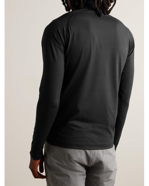 Kjus Black Feel Stretch-jersey Half-zip Ski Mid-layer for men