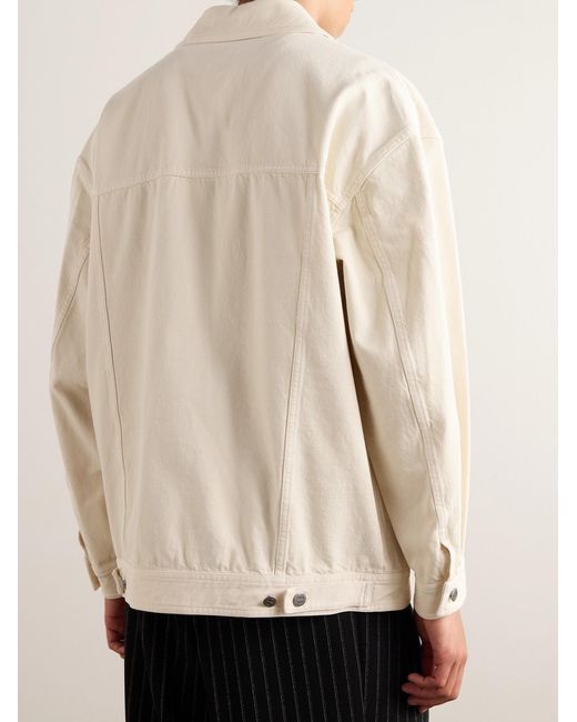 A.P.C. Natural Elvis Denim Jacket for men