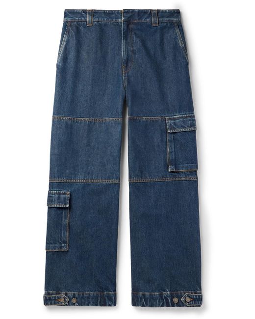 Gucci Blue Straight-leg Jeans for men