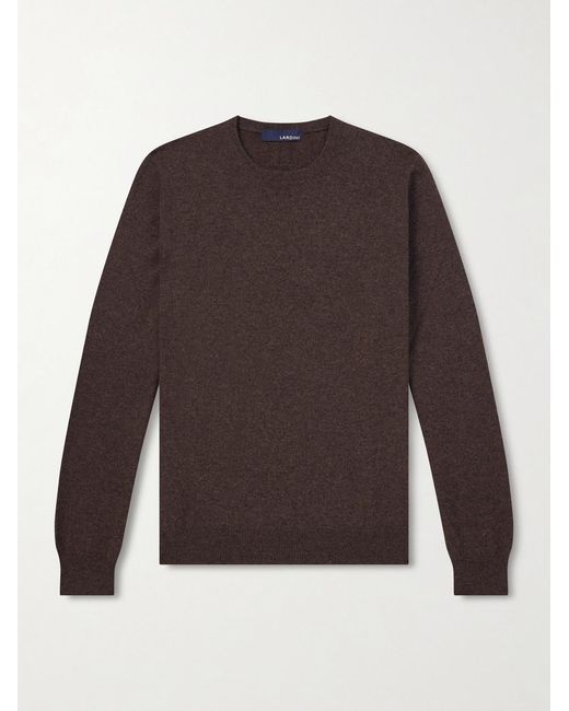 Lardini Brown Cashmere Sweater for men