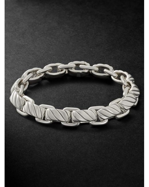 David Yurman Black Sterling Bracelet for men